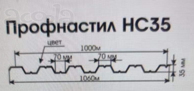 Двухярсная линия для производства профнастила HC35-C44