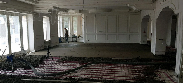 Полусухая стяжка за 1 день Москва