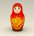 Надувная фигура Матрёшка