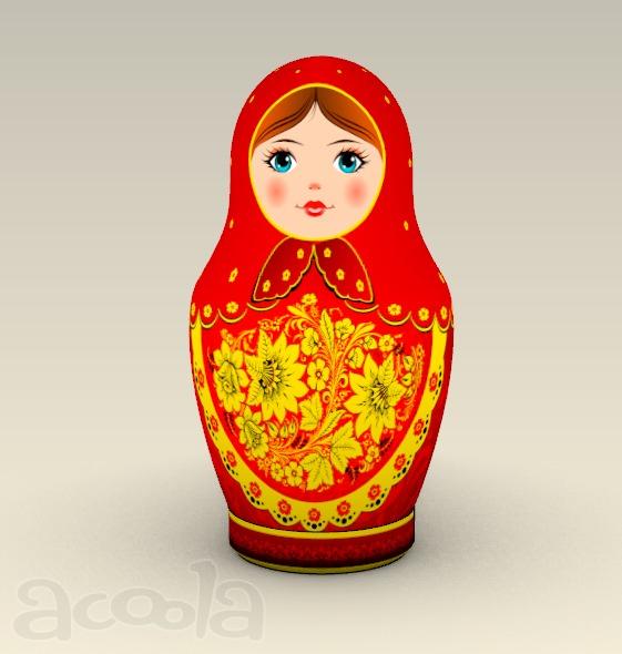 Надувная фигура Матрёшка