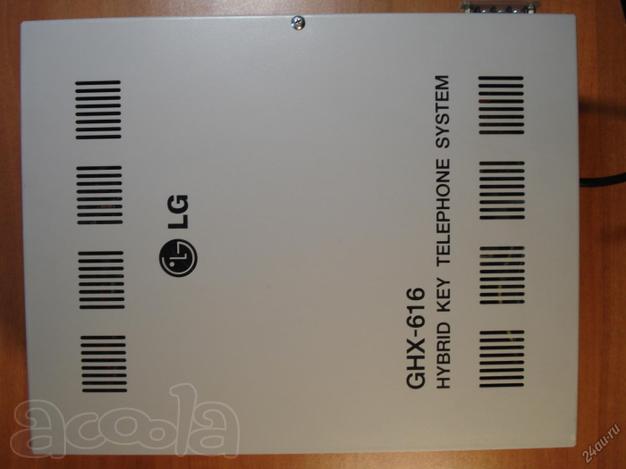Мини атс LG GHX-616 hybrid KEY telephone system